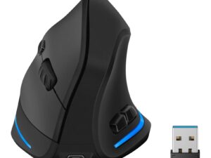 Mouse inalámbrico vertical con batería