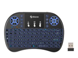 Teclado inalámbrico con touch pad